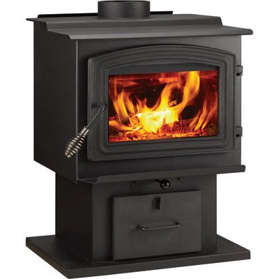 WoodPro Wood Stove - 68,000 BTU, EPA-Certified, Model# WS-TS-1500