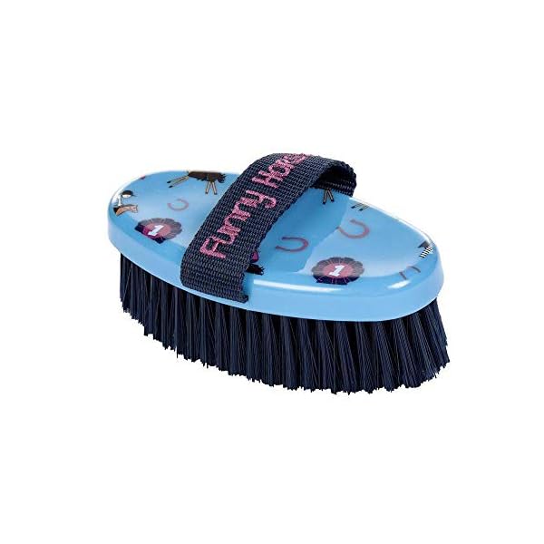 HKM 4057052188749 - Set di pulizia -Funny Horses-6500, colore: Blu