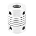 Uxcell a14010900ux0565 Motor Shaft 8mm to 8mm Joint Helical Beam Coupler Coupling D18L25