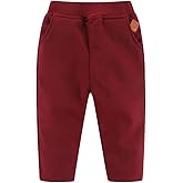 Mud Kingdom Little Boys Winter Pants Fleece Lined Elastic Waist