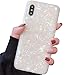 Compatible with iPhone X iPhone Xs Cases Cute,Glitter Phone Case Girls Women Pretty Design Protective Slim Shockproof Pearly-Lustre Shell Bumper Soft Silicone TPU Cover for iPhone X iPhone Xs Colorful
