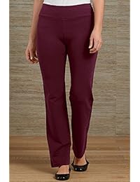 Justo índigo pernera recta orgánico Comercio Justo Knit Pant