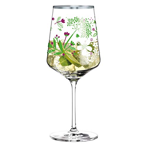 RITZENHOFF Hugo R. Hugo-Glas, Aperitif-Glas von Carolyn Gavin, aus Kristallglas, 600 ml, mit edlen Platinanteilen – Bild 3