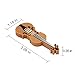 CHUYI Novelty and Cute Violin Shape Design 8GB USB 2.0 Flash Drive Pen Drive Memory Stick Storage Cool Thumb Drive U Disk Gift