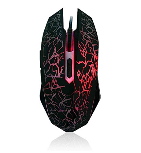 DEESEE(TM) New🍁🍁Professional Colorful Backlight 4000DPI Optical Wired Gaming Mouse Mice