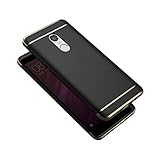 Xiaomi Redmi Note 4 Case , Leathlux 3 in 1 Reinforced Hard Case Anti-Scratch Shockproof Electroplate Frame Coated Surface Ultra Slim Hybrid Protective Cover for Xiaomi Redmi Note 4 5.5