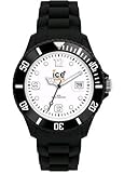 Ice Men's SIBWBS10 Ice-White White Dial with Black Bracelet Watch