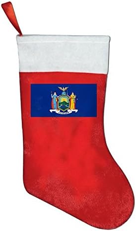 New York Flag Christmas Stockings Big Size Classic For Decoration Christmas Tree Decoration