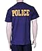 NYPD Short Sleeve Police Back T-Shirt Navy Medium