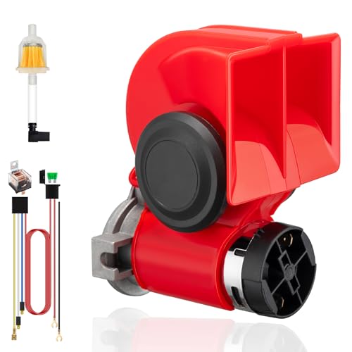 Train Horns for Truck, BANHAO Air Horn for Motorcycle, Train Car Pickup Vehicle 12V universal kit Super Loud