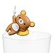 Kitan Club Putitto San-X Rilakkuma Cup Toy - Blind Box Includes 1 of 5 Collectable Figurines - Hangs on Thin, Flat Edges - Authentic Japanese Design - Made from Durable Plastic