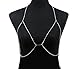 Women Rhinestone Bra Body Chains Sexy Bikini Bralette Chain Harness Body Jewelry