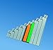 Didax Educational Resources Unifix 1-10 Stair for Cubes, Multicolor