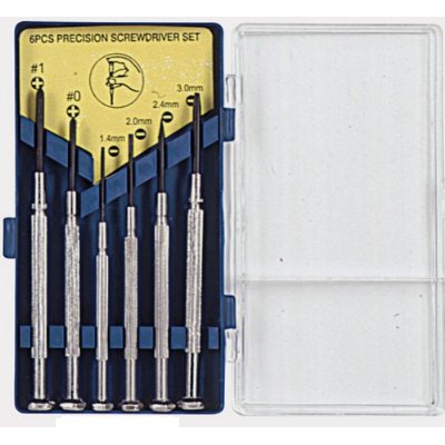 Click Here to See More Images WatchMaker Watch Repair Man Technician Precision Screwdriver Set Philips/Slotted