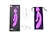 WOWYES Ladies vibrator g point stimulus massager, vibration G point vibrator - vagina and clitoris stimulation rabbit massager 100% waterproof-purple