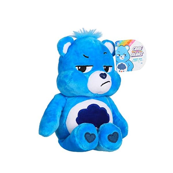 Care Bears 22043 Bean Plush Grumpy Bear,Cuddly Toys for Children,Cute Teddies Suitable for Girls and Boys Aged 4 Years +,Red,9 Inch – Bild 7