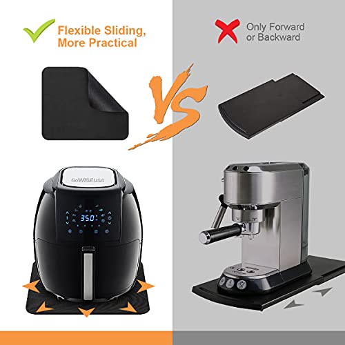 AIEVE Kitchen Appliance Slider Mat, 3 Pack Sliding Caddy for Kitchen