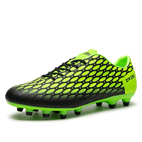 Mens Lightweight Firm Ground Soccer Cleats Outdoor/Indoor Boys