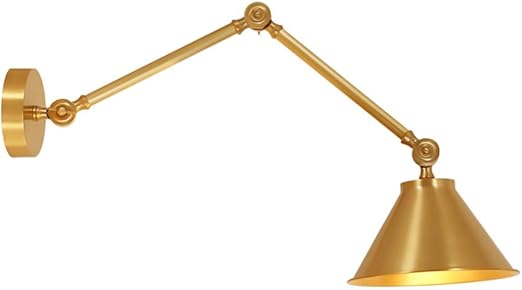 brass wall reading lights