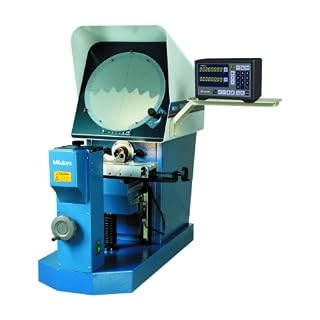 Mitutoyo Optical Profilometer 64PKA086 PH-A14 High Quality Optical Measuring Horizontal Profile Projector with KA Counter and Tray, 10x Projection Lens