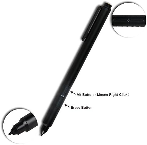 Surface Pen, Surface Pen for Surface Pro 4 and Surface Pro 3,1024 Levels of Pressure for High-Fidelity writing, Drawing or Painting (Black)