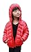 ZSHOW Children's Down Coats Lightweight Outwear Hooded Puffer Coat Down Jackets,7-8Year, Red