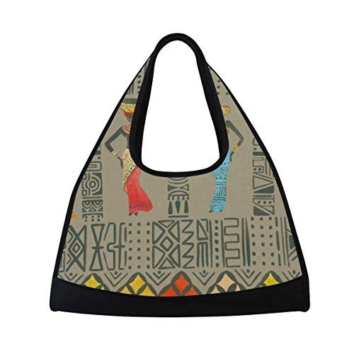 HUVATT Gym Bag Astrology Astronomy Earth Women Yoga Canvas Duffel Bag Tennis Racket Tote Bags