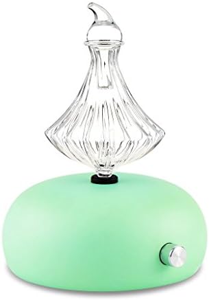 CITRUS WALTZ Nebulizing Essential Oil Aromatherapy Diffuser - Wooden Base and Glass Reservoir (Transparent)