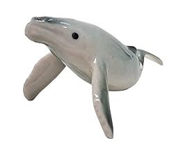 WitnyStore Tiny 2¾" Long Humpback Whale Figurine