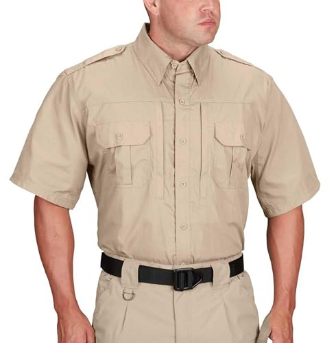 Propper Men's Short Sleeve Tactical Shirt, Lightweight Work Shirt for Law Enfor…