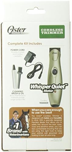 best quiet cordless horse clippers