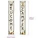 Blulu Camping Themed Party Decorations, Camping Party Banner Welcome Porch Sign for Themed Birthday Baby Shower Decorations
