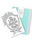 Scripture Coloring Cards: Color, Share, and Inspire by 