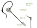 Cellet Boom MIC Headset - Slim - Gold Plated 3.5mm Pin - Universal Compatibility - Retail Packaging - Silver