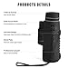 Monocular Telescope, 12X50 High Power Prism Monocular and Waterproof Fog-Proof Shockproof Scope with Phone Clip and Tripod- BAK4 FMC Prism for Bird Watching Hunting Camping Hiking Concert Sport