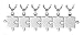 Godyce Puzzle Necklace Friendship - Women Men Stainless Steel Pendant Silver Tone Jewelry