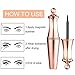 Magnetic Eyeliner and Lashes, Magnetic Eyeliner, Magnetic Eyelashes, Waterproof Magnetic Eyelashes With Eyeliner, Eyelashes With Natural Look - Comes With Tweezers