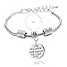 Luvalti “She Believed she Could so she did” Pendant Bracelet, Secret Santa Christmas