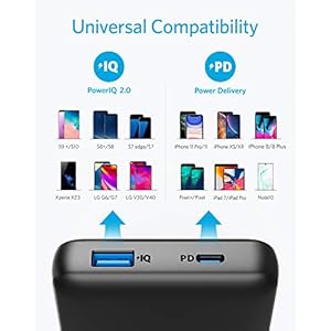 Anker, PowerCore Essential, 20000 PD, power bank, 20000 mAh, USB-C, con Power Delivery 18 W, elevata potenza… - immagine 5