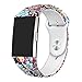 GHIJKL Sports Band Compatible Fitbit Charge 2, Soft Silicone Replacement Wristband for Fitbit Charge 2,Women Men, Fish, Small