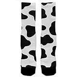 Cow Pattern All Over Crew Socks
