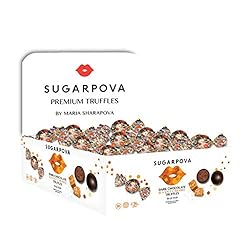 Sugarpova Dark Chocolate Sea Salt Caramel Truffles