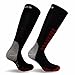 Eurosocks Ski Supreme Socks, Black, Sock Size:10-13/Shoe Size: 6-12