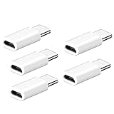 Iuhan 5pcs USB-C Type-C to Micro USB Data Charging Adapter For Samsung Galaxy S8/S8 Plus