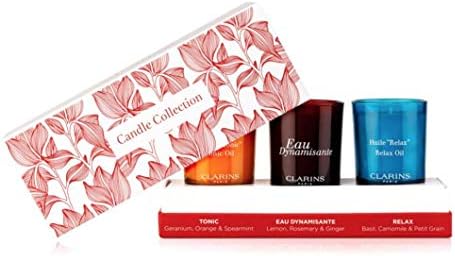 Clarins candle trio gift set CHRISTMAS 2018