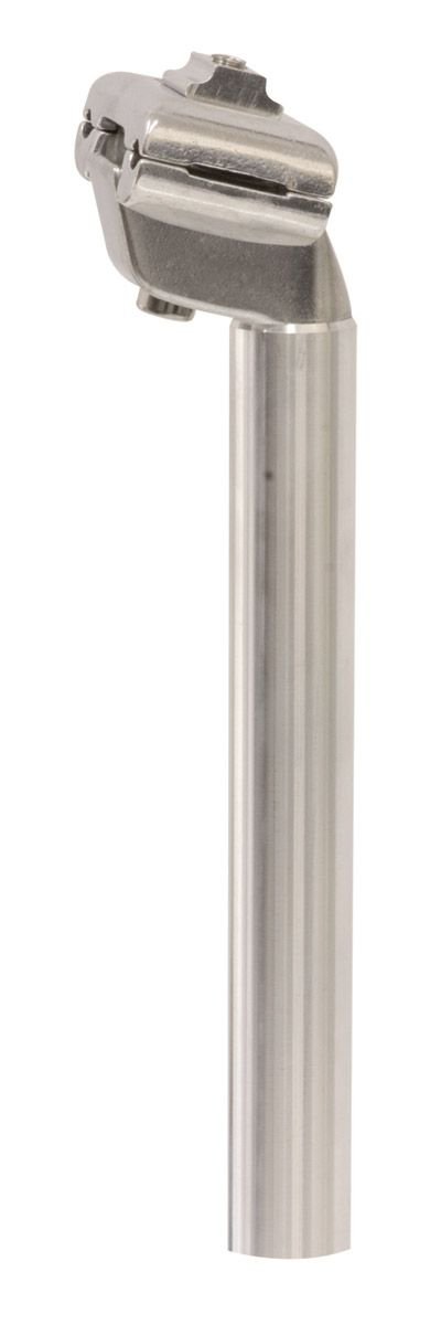 ETC Micro Adjustable Seat Posts, Silver, 27.2 x 350 mm