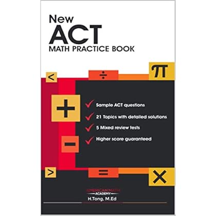 New ACT Math Practice Book New ACT Math Practice Book