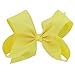 QingHan 4.5 inch Hair Bows For Girls Clips Grosgrain Ribbon Boutique bow Babies Teens Kids Toddlers Pack Of 20