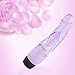 Vibrator Dildo Jelly Multi Speed Unisex Adult Sex Toy for Men Women Sexual Stimulation Pleasure Performance(Purple)