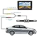 Vehicle License Plate Backup Camera - Car Rear View Reversing Camera,REOTECH Automotive Backing Camera with 110°Perfect View Angle 7 LED Lights Night Vision Waterproof for Trucks/SUV/RV/Pickup/Vans